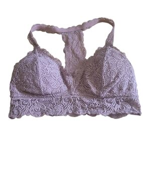 Auden Burgundy Mist Lace Racerback Bralette